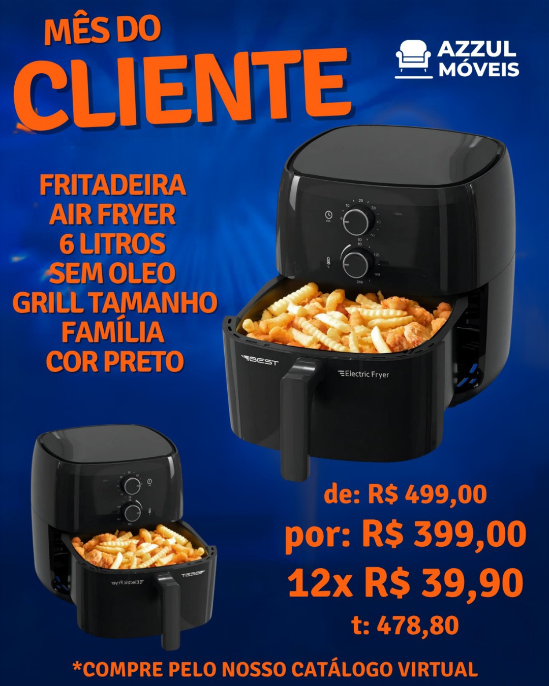 Fritadeira Air Fryer